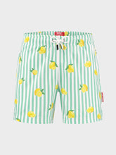 Zwembroek heren Limoncello print Animaux Troupeau Limoncello Front